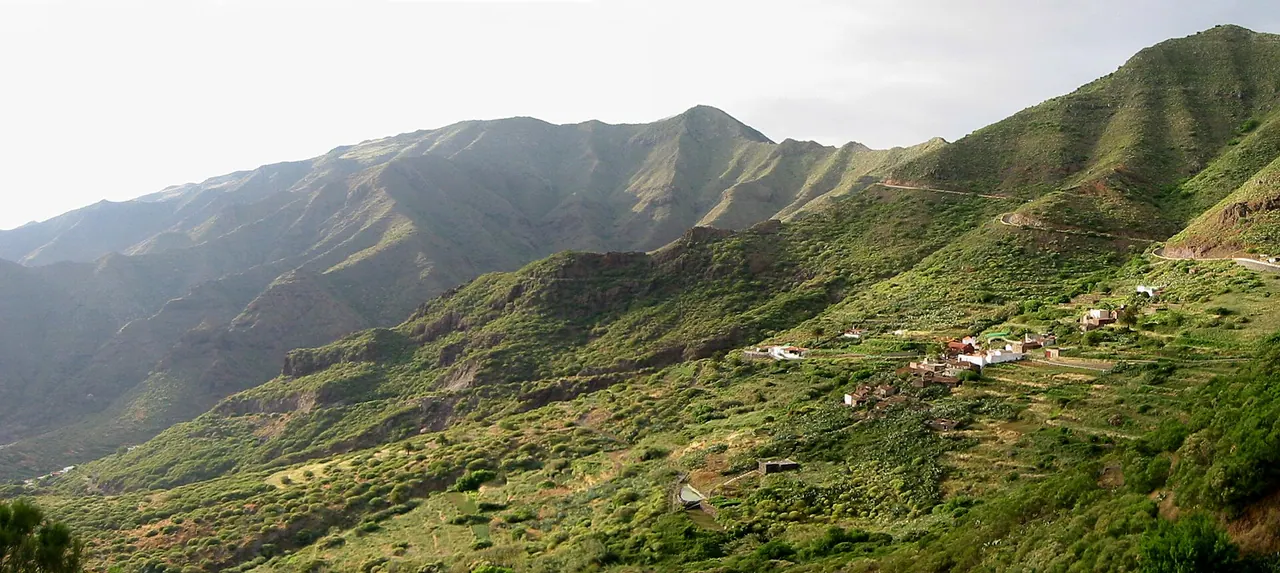 Kaňoning v Barranco de Los Carrizales