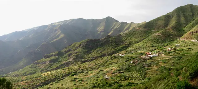 Kaňoning v Barranco de Los Carrizales