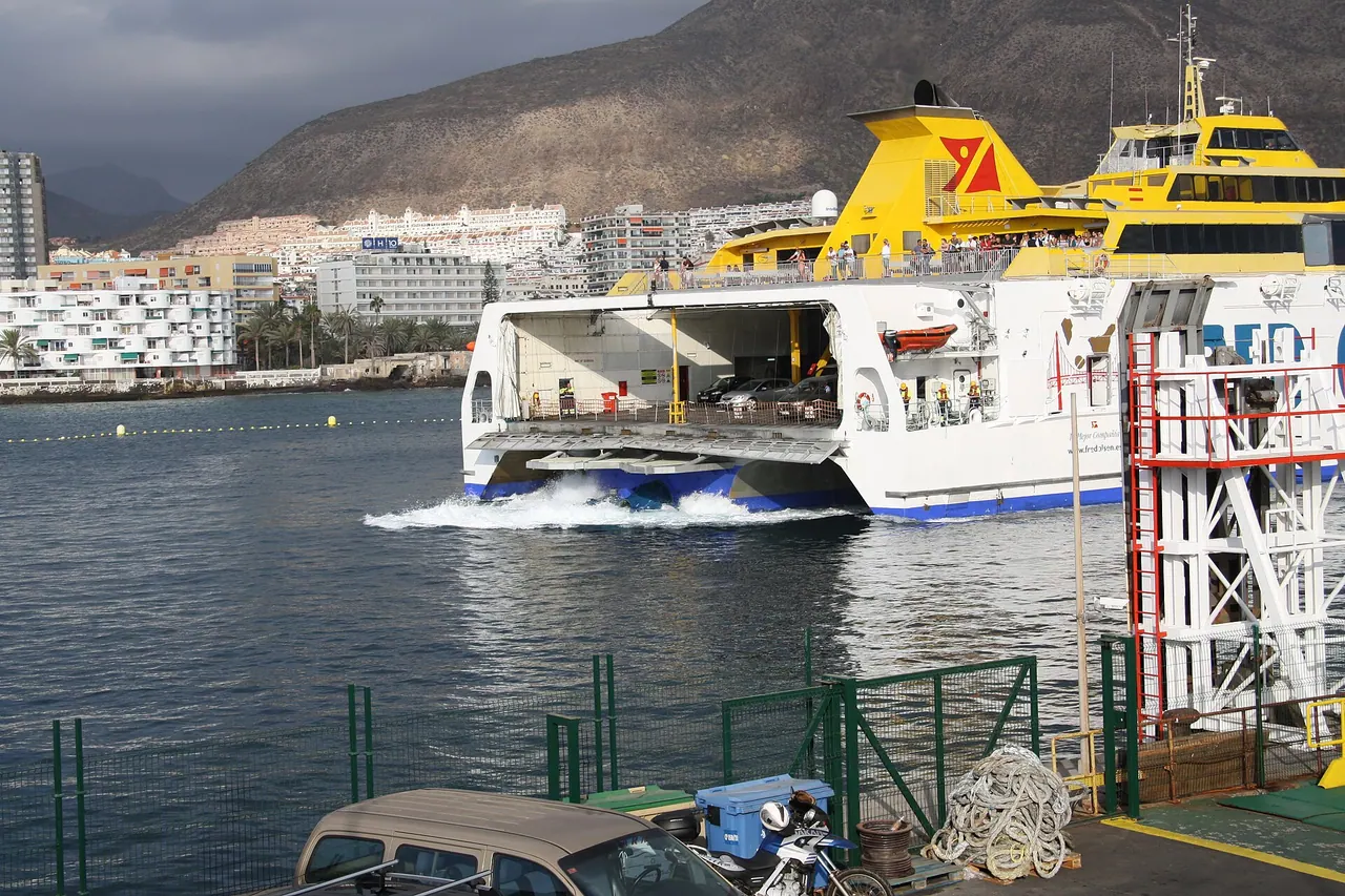 Trajekt na La Gomeru z Los Cristianos