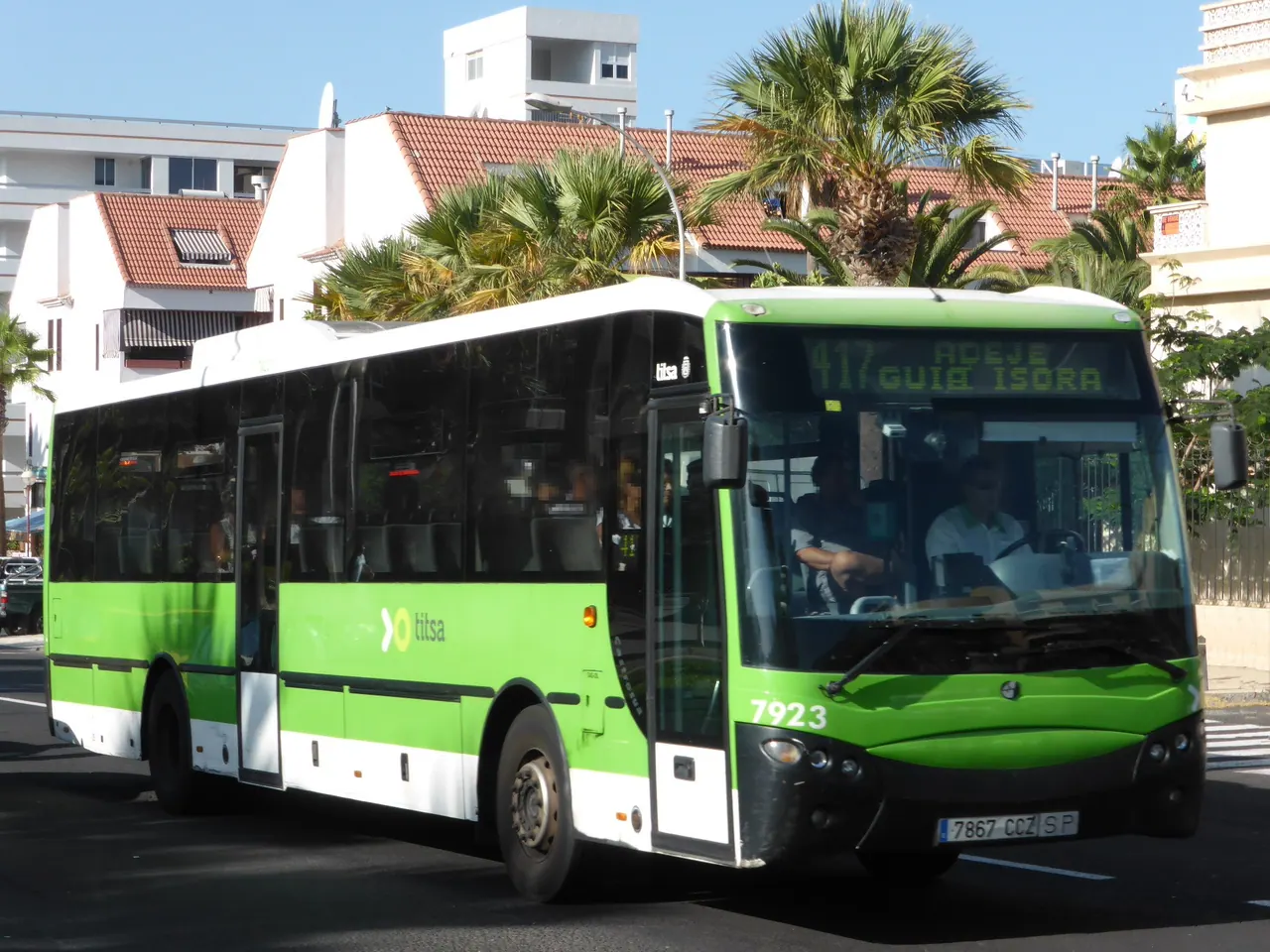 Autobusová stanica Playa de las Américas (TITSA) a taxi